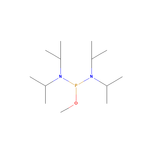 N-[[di(propan-2-yl)amino]-methoxyphosphanyl]-N-propan-2-ylpropan-2-amine (CAS: 92611-10-4) - Related Chemical Product