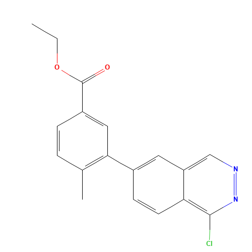 ethyl 3-(1-chlorophthalazin-6-yl)-4-methylbenzoate (CAS: 1011460-67-5) - Related Chemical Product