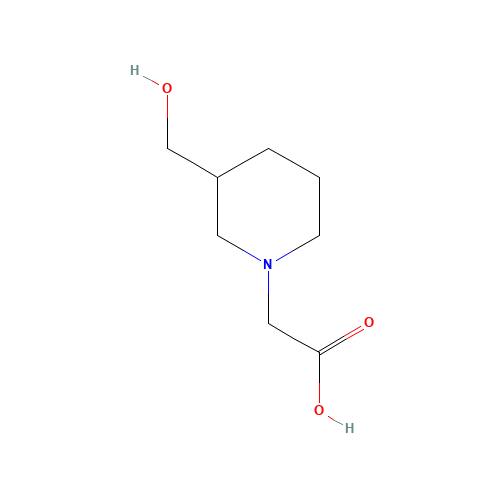 2-[3-(hydroxymethyl)piperidin-1-yl]acetic acid (CAS: 1156112-79-6) - Related Chemical Product