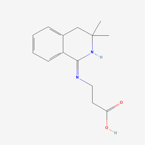 3-[(3,3-dimethyl-4H-isoquinolin-1-yl)amino]propanoic acid (CAS: 187884-87-3) - Related Chemical Product