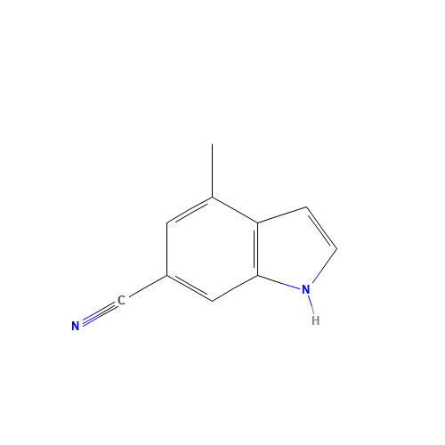 4-methyl-1H-indole-6-carbonitrile (CAS: 3613-02-3) - Related Chemical Product