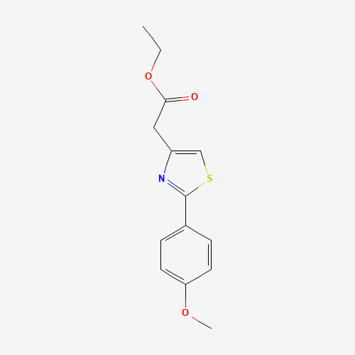 ethyl 2-[2-(4-methoxyphenyl)-1,3-thiazol-4-yl]acetate (CAS: 101346-41-2) - Related Chemical Product