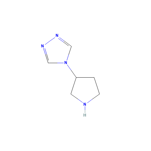 4-pyrrolidin-3-yl-1,2,4-triazole (CAS: 1186300-52-6) - Related Chemical Product