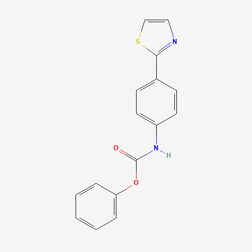 phenyl N-[4-(1,3-thiazol-2-yl)phenyl]carbamate (CAS: 1432032-81-9) - Related Chemical Product