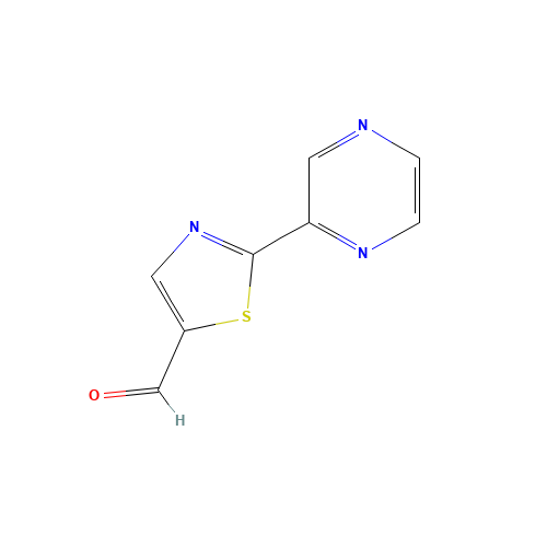 2-pyrazin-2-yl-1,3-thiazole-5-carbaldehyde (CAS: 1250594-09-2) - Related Chemical Product