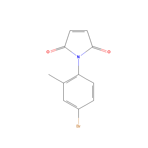 1-(4-bromo-2-methylphenyl)pyrrole-2,5-dione (CAS: 160207-20-5) - Related Chemical Product