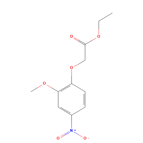 ethyl 2-(2-methoxy-4-nitrophenoxy)acetate (CAS: 99856-63-0) - Related Chemical Product
