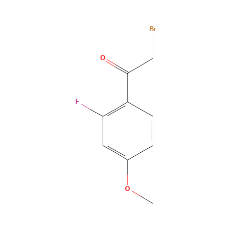 2-bromo-1-(2-fluoro-4-methoxyphenyl)ethanone (CAS: 157014-35-2) - Related Chemical Product