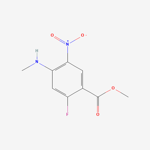 methyl 2-fluoro-4-(methylamino)-5-nitrobenzoate (CAS: 926648-20-6) - Related Chemical Product