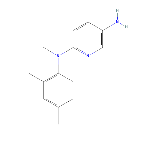 2-N-(2,4-dimethylphenyl)-2-N-methylpyridine-2,5-diamine (CAS: 224187-14-8) - Related Chemical Product
