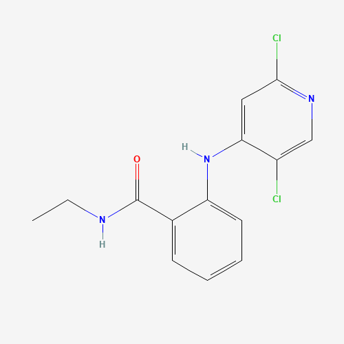 2-[(2,5-dichloropyridin-4-yl)amino]-N-ethylbenzamide (CAS: 1224888-24-7) - Related Chemical Product