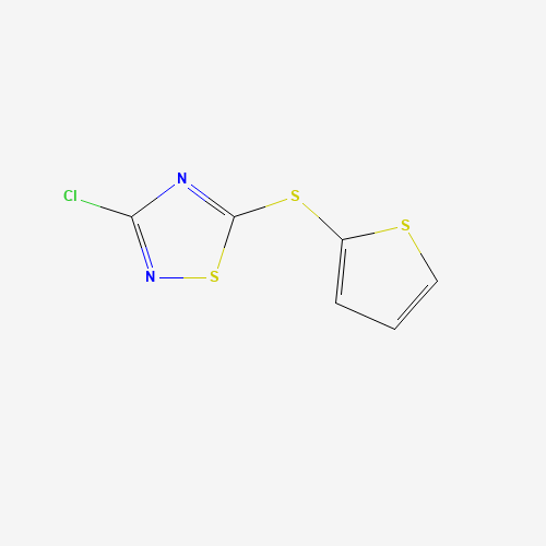 3-chloro-5-thiophen-2-ylsulfanyl-1,2,4-thiadiazole (CAS: 98816-24-1) - Related Chemical Product