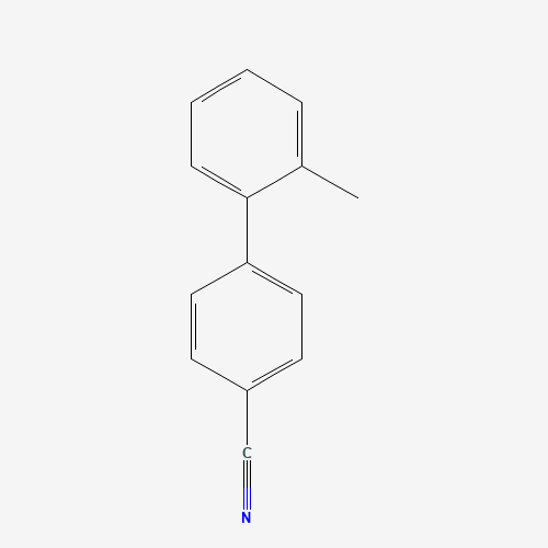 4-(2-methylphenyl)benzonitrile (CAS: 189828-30-6) - Chemical Structure and Molecular Formula 