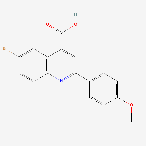 6-bromo-2-(4-methoxyphenyl)quinoline-4-carboxylic acid (CAS: 109540-19-4) - Related Chemical Product