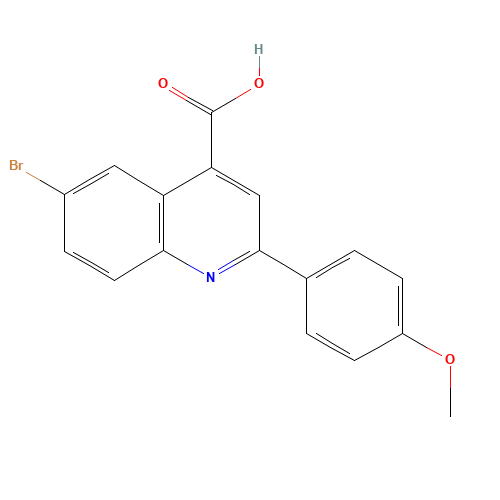 6-bromo-2-(4-methoxyphenyl)quinoline-4-carboxylic acid (CAS: 109540-19-4) - Related Chemical Product