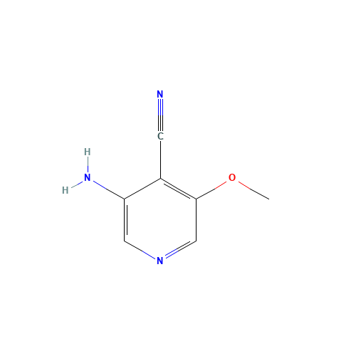 3-amino-5-methoxypyridine-4-carbonitrile (CAS: 1045855-60-4) - Related Chemical Product