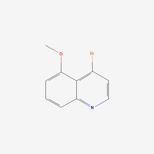 4-bromo-5-methoxyquinoline (CAS: 643069-46-9) - Chemical Structure and Molecular Formula 