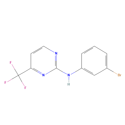 N-(3-bromophenyl)-4-(trifluoromethyl)pyrimidin-2-amine (CAS: 1312535-02-6) - Related Chemical Product
