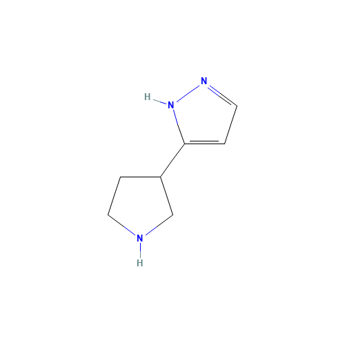 5-pyrrolidin-3-yl-1H-pyrazole (CAS: 1225218-82-5) - Related Chemical Product