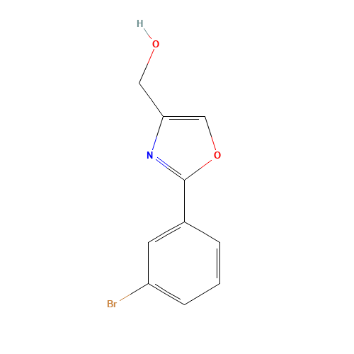 [2-(3-bromophenyl)-1,3-oxazol-4-yl]methanol (CAS: 885272-67-3) - Related Chemical Product