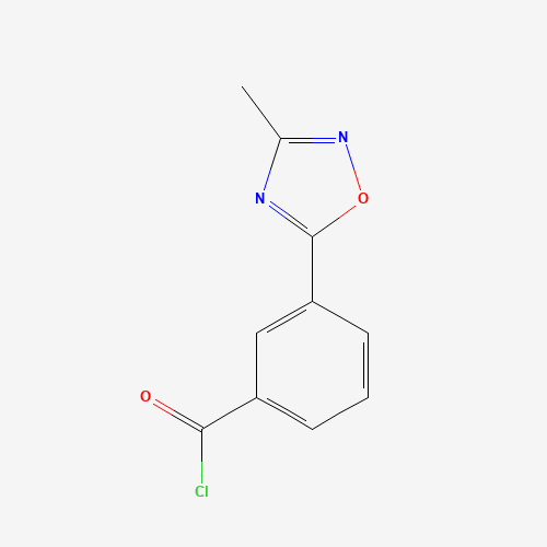 3-(3-methyl-1,2,4-oxadiazol-5-yl)benzoyl chloride (CAS: 915707-46-9) - Related Chemical Product