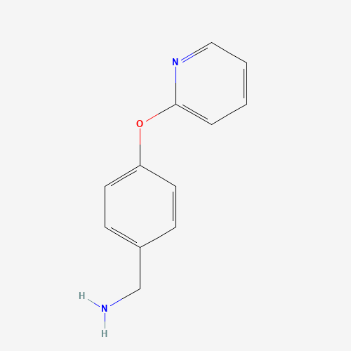 (4-pyridin-2-yloxyphenyl)methanamine (CAS: 270260-34-9) - Related Chemical Product
