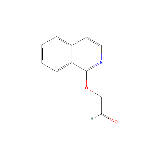 2-isoquinolin-1-yloxyacetaldehyde (CAS: 420786-68-1) - Related Chemical Product