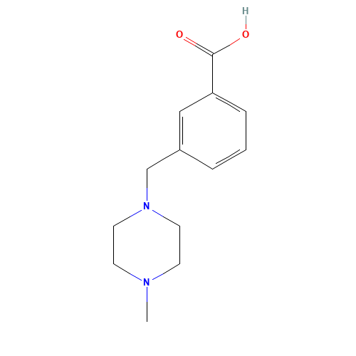3-[(4-methylpiperazin-1-yl)methyl]benzoic acid (CAS: 514209-42-8) - Related Chemical Product