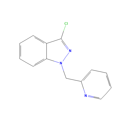 3-chloro-1-(pyridin-2-ylmethyl)indazole (CAS: 1017781-92-8) - Related Chemical Product