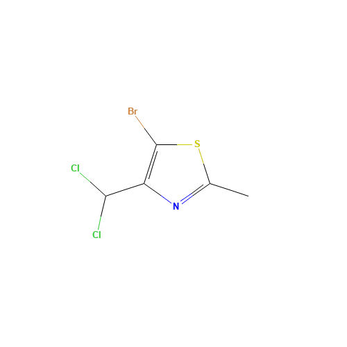 5-bromo-4-(dichloromethyl)-2-methyl-1,3-thiazole (CAS: 221558-25-4) - Related Chemical Product