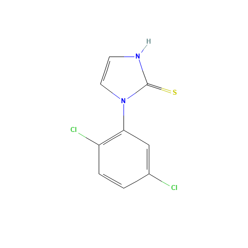 3-(2,5-dichlorophenyl)-1H-imidazole-2-thione (CAS: 281211-22-1) - Related Chemical Product