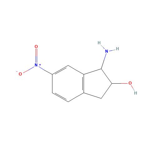 1-amino-6-nitro-2,3-dihydro-1H-inden-2-ol (CAS: 124369-70-6) - Related Chemical Product