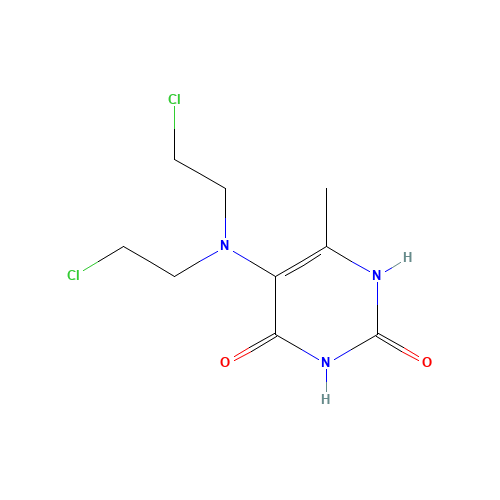 5-[bis(2-chloroethyl)amino]-6-methyl-1H-pyrimidine-2,4-dione (CAS: 520-09-2) - Related Chemical Product