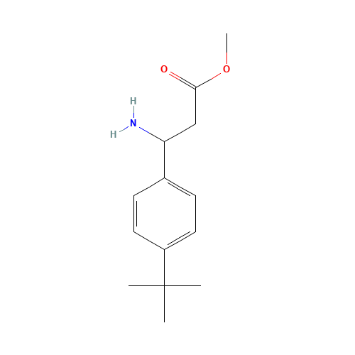 methyl 3-amino-3-(4-tert-butylphenyl)propanoate (CAS: 618109-81-2) - Related Chemical Product