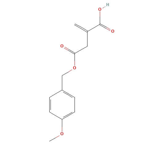 4-[(4-methoxyphenyl)methoxy]-2-methylidene-4-oxobutanoic acid (CAS: 60427-77-2) - Related Chemical Product