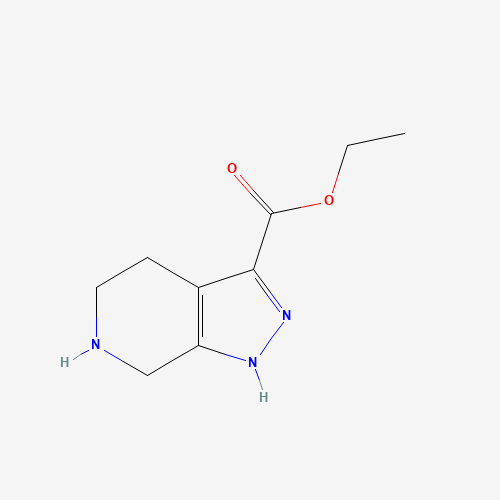 ethyl 4,5,6,7-tetrahydro-1H-pyrazolo[3,4-c]pyridine-3-carboxylate (CAS: 1246966-90-4) - Related Chemical Product