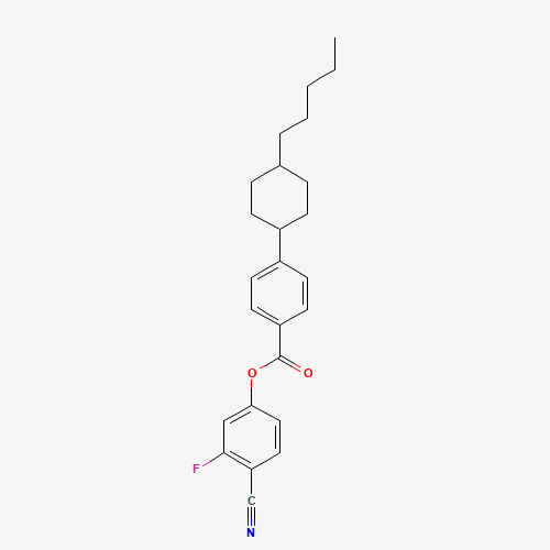 (4-cyano-3-fluorophenyl) 4-(4-pentylcyclohexyl)benzoate (CAS: 92118-84-8) - Related Chemical Product