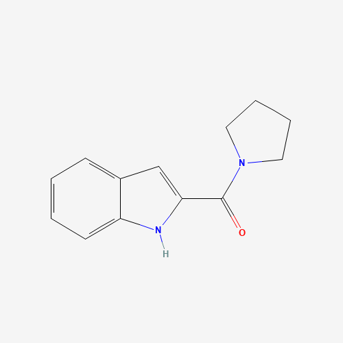 1H-indol-2-yl(pyrrolidin-1-yl)methanone (CAS: 123500-70-9) - Related Chemical Product