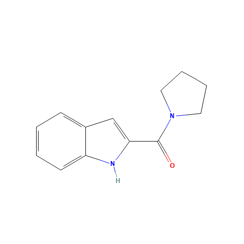 1H-indol-2-yl(pyrrolidin-1-yl)methanone (CAS: 123500-70-9) - Related Chemical Product