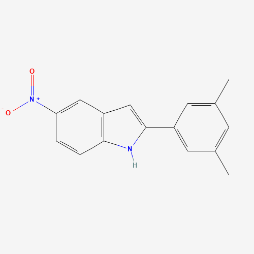 2-(3,5-dimethylphenyl)-5-nitro-1H-indole (CAS: 192774-00-8) - Related Chemical Product