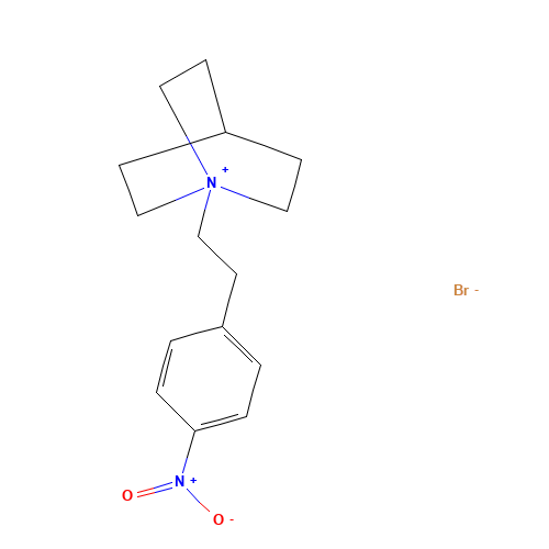 1-[2-(4-nitrophenyl)ethyl]-1-azoniabicyclo[2.2.2]octane;bromide (CAS: 73997-48-5) - Related Chemical Product