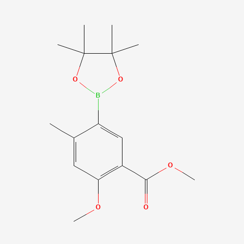 methyl 2-methoxy-4-methyl-5-(4,4,5,5-tetramethyl-1,3,2-dioxaborolan-2-yl)benzoate (CAS: 1052647-21-8) - Related Chemical Product