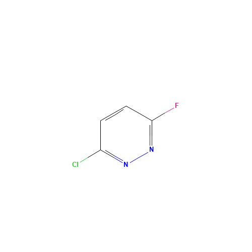 3-chloro-6-fluoropyridazine (CAS: 33097-38-0) - Chemical Structure and Molecular Formula 