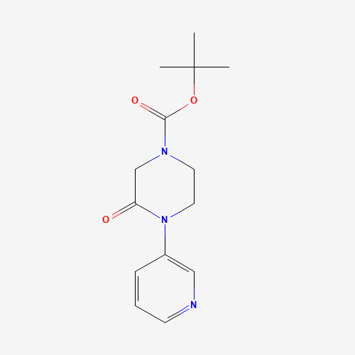 tert-butyl 3-oxo-4-pyridin-3-ylpiperazine-1-carboxylate (CAS: 1284243-57-7) - Related Chemical Product
