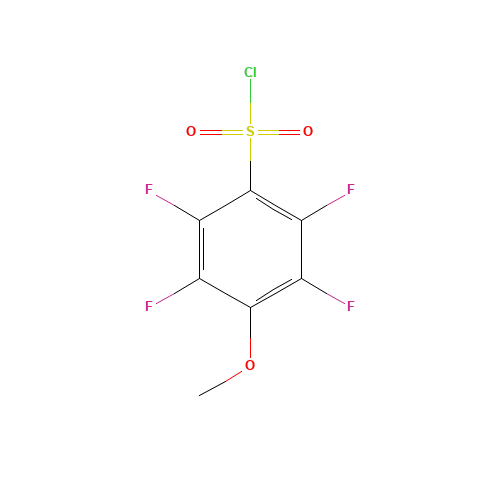 2,3,5,6-tetrafluoro-4-methoxybenzenesulfonyl chloride (CAS: 40586-69-4) - Related Chemical Product