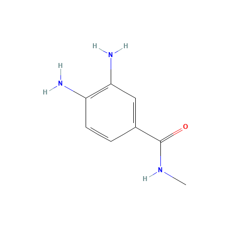 3,4-diamino-N-methylbenzamide (CAS: 89790-89-6) - Related Chemical Product
