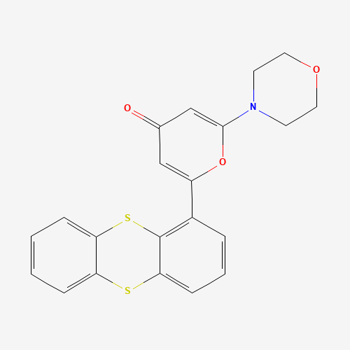 2-morpholin-4-yl-6-thianthren-1-ylpyran-4-one (CAS: 587871-26-9) - Related Chemical Product