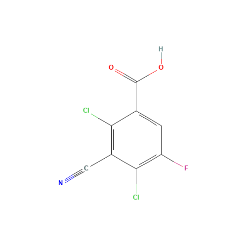 2,4-dichloro-3-cyano-5-fluorobenzoic acid (CAS: 117528-58-2) - Related Chemical Product