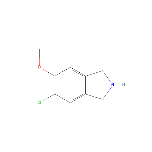 5-chloro-6-methoxy-2,3-dihydro-1H-isoindole (CAS: 905362-56-3) - Related Chemical Product