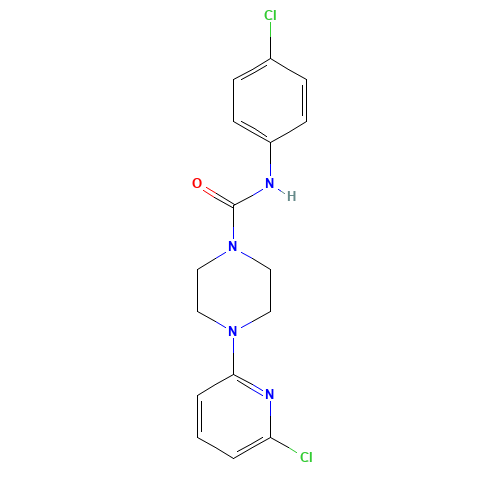 N-(4-chlorophenyl)-4-(6-chloropyridin-2-yl)piperazine-1-carboxamide (CAS: 339107-26-5) - Related Chemical Product